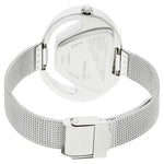 Fastrack Quartz Analog Blue Dial Stainless Steel Strap Watch for Girls