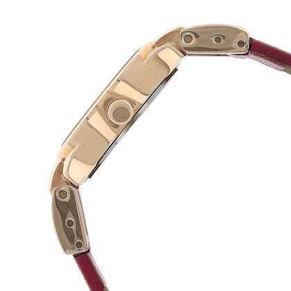 Fastrack Quartz Analog Silver Dial Leather Strap Watch for Girls