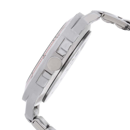 Fastrack Quartz Analog Orange Dial Stainless Steel Strap Watch for Girls