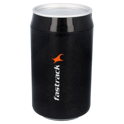 Fastrack Urgent Clementine Quartz Analog Orange Dial Stainless Steel Strap Watch for Girls