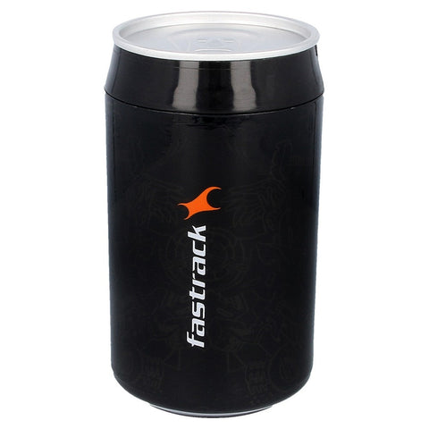 Fastrack Urgent Clementine Quartz Analog Orange Dial Stainless Steel Strap Watch for Girls