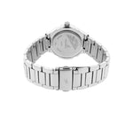 Fastrack Quartz Analog Orange Dial Stainless Steel Strap Watch for Girls