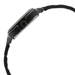 Fastrack Loopholes Quartz Analog with Date Pink Dial Stainless Steel Strap Watch for Girls