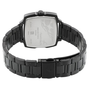 Fastrack Loopholes Quartz Analog with Date Pink Dial Stainless Steel Strap Watch for Girls