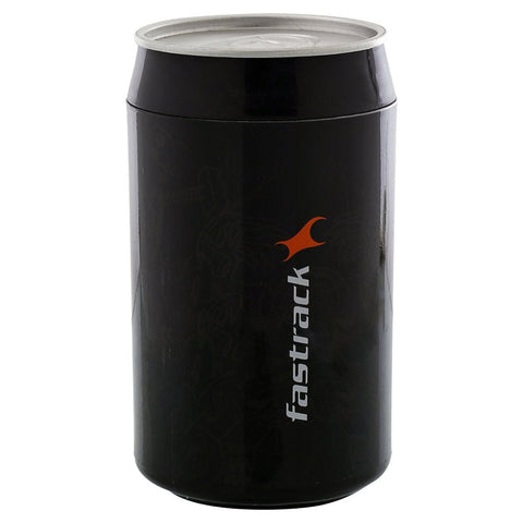 Fastrack Varsity Quartz Analog Black Dial Stainless Steel Strap Watch for Girls