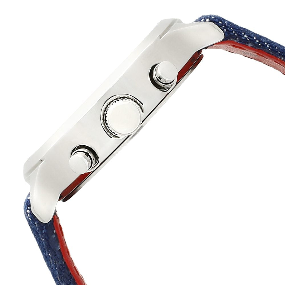 Fastrack Denim Quartz Multifunction Blue Dial Denim Strap Watch for Girls