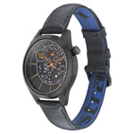 Fastrack Space Rover Quartz Analog Black Dial Leather Strap Watch for Girls