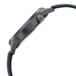 Fastrack Space Rover Quartz Analog Black Dial Leather Strap Watch for Girls