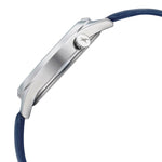 Fastrack Space Rover Quartz Analog Purple Dial Leather Strap Watch for Girls