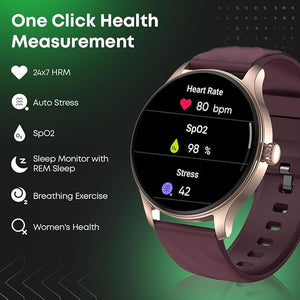 Fastrack Revoltt XR1 Blue Smartwatch with 1.38" UltraVU Display | SingleSync BT Calling | AI Voice Assistant | 100+ Sports Modes and Watch faces | Upto 5 Day Battery Life