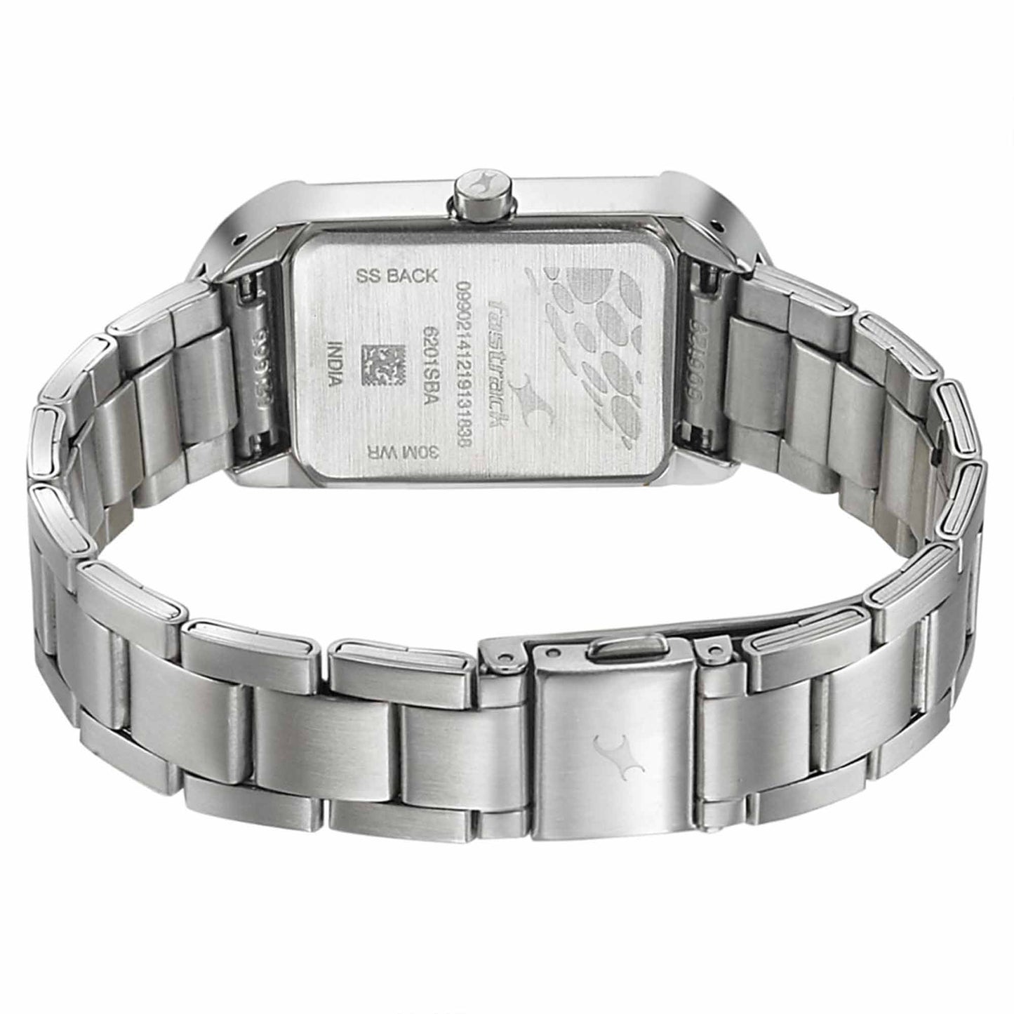 Fastrack Go Skate Quartz Analog Black Dial Stainless Steel Strap Watch for Girls