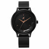 Fastrack Fleek Quartz Analog Black Dial Stainless Steel Strap Watch For Girls 6210NM04