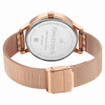 Fastrack Fleek Quartz Analog Black Dial Stainless Steel Strap Watch For Girls 6210WM03