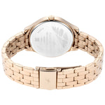 Fastrack Stunners Quartz Analog Rose gold Dial Metal Strap Watch for Girls