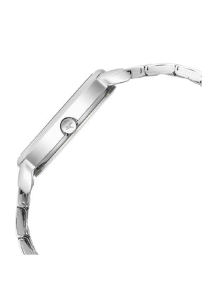 Fastrack Stunners Quartz Analog Blue Dial Metal Strap Watch for Girls 6282SM02