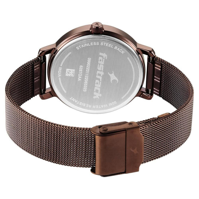 Fastrack Urban Camo Brown Dial Watch for Girls