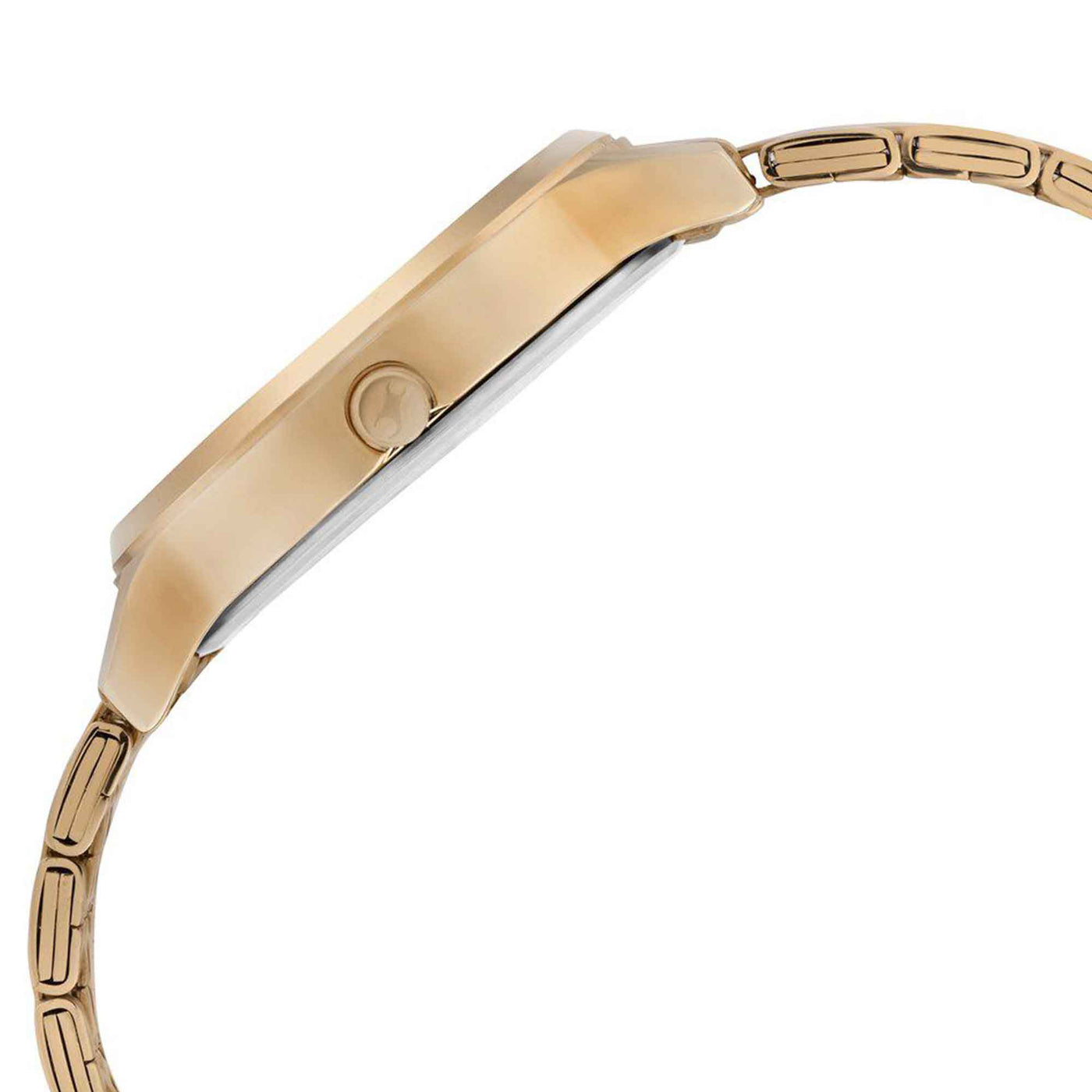 Fastrack Crush Quartz Analog Silver Dial Stainless Steel Strap Watch for Girls