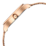 Fastrack Stunners Quartz Analog Pink Dial Rose Gold Metal Strap Watch For Girls