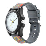 Fastrack Arcade Quartz Analog White Dial Silicone Strap Unisex Watch