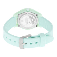 Fastrack Green Dial Silicone Strap Analog Watch for Women