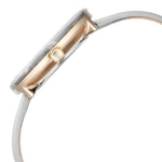 Fastrack Younique Quartz Analog Mother Of Pearl Dial LeatherStrap Watch For Girls