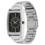 Sonata Quartz Analog Black Dial Stainless Steel Strap Watch for Men