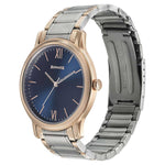 Sonata Beyond Gold Quartz Analog Blue Dial Metal Strap Watch for Men