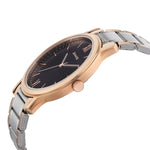 Sonata Beyond Gold Quartz Analog Blue Dial Metal Strap Watch for Men