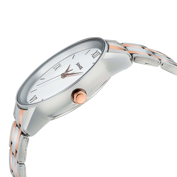 Wedding Edition - White Dial Bimetal Strap Watch