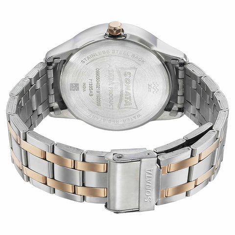 Wedding Edition - White Dial Bimetal Strap Watch