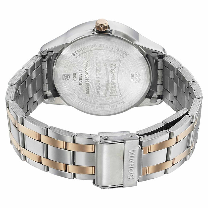 Wedding Edition - White Dial Bimetal Strap Watch