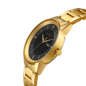 Sonata Quartz Analog with Day and Date Grey Dial Stainless Steel Strap Watch for Men