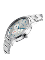 Sonata Quartz Analog Silver Dial Metal Strap Watch for Men