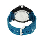 SF Quartz Analog Digital Black Dial Plastic Strap Watch for Men