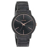 Sonata Beyond Gold Quartz Analog Black Dial Metal Strap Watch for Men