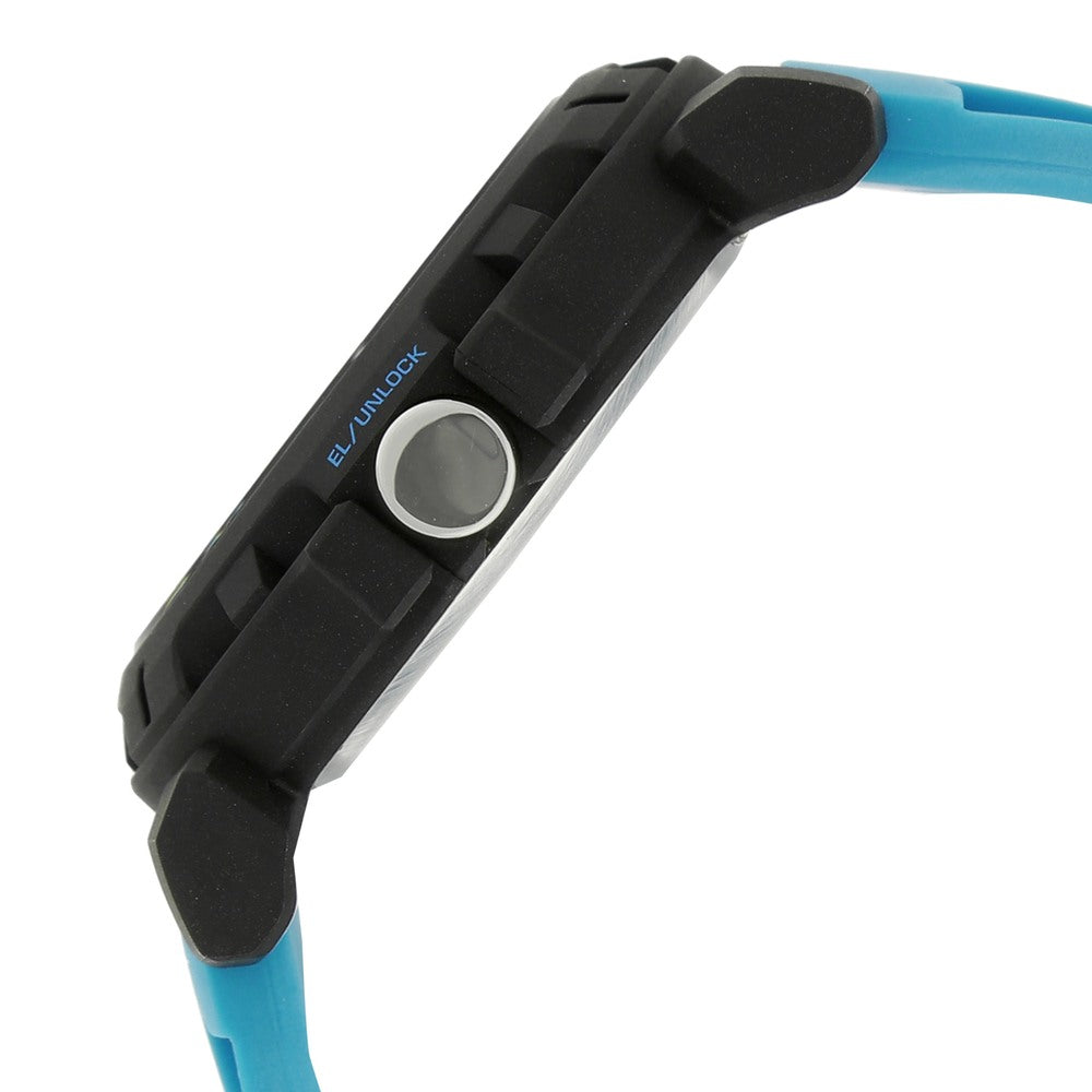 SF Digital Dial Silicone Strap Watch for Men