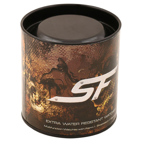 SF Super Fibre Digital Dial Plastic Strap Watch for Men