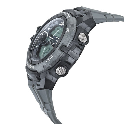 SF Digital Dial PU Strap Watch for Men