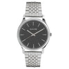 Sonata Quartz Analog Black Dial Stainless Steel Strap Watch for Men