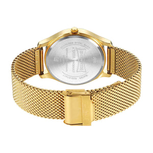 Sota Quartz Alog Champagne Dial Watch for Men