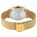 Sonata Traditional Essentials Quartz Analog Champagne Dial Stainless Steel Strap Watch for Men