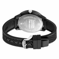 Sonata Black Dial Silicone Strap Analog Watch for Men