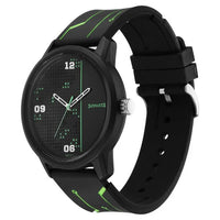 Sonata Volt Quartz Analog Black Dial Polyurethane Strap Watch for Men