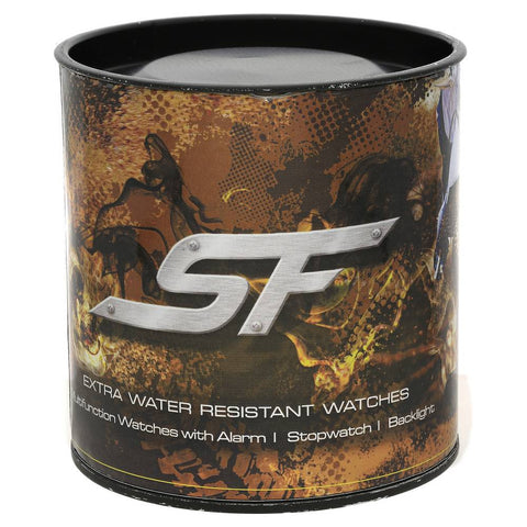 SF Digital Dial Silicone Strap Watch for Men