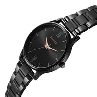 Sonata Black Dial Stainless Steel Strap Analog Watch for Men