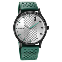 RPM Grey Dial Plastic Strap Watch for Men