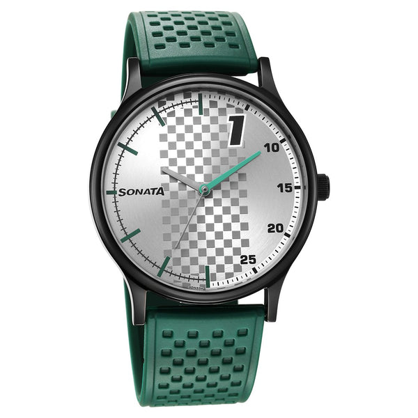 RPM Grey Dial Plastic Strap Watch for Men