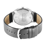 Sonata Aspire Quartz Analog Grey Dial Leather Strap Watch for Men