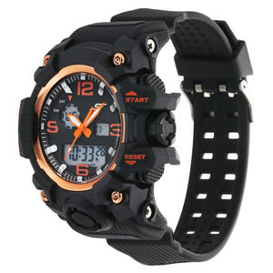 SF Sparq Ana Digi Black Dial Polyurethane Strap Watch for Men