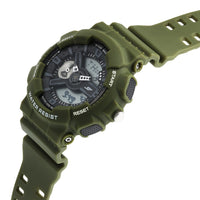 Sonata SF Dreamer Series Quartz Digital Analog Digital Black Plastic Strap for Men